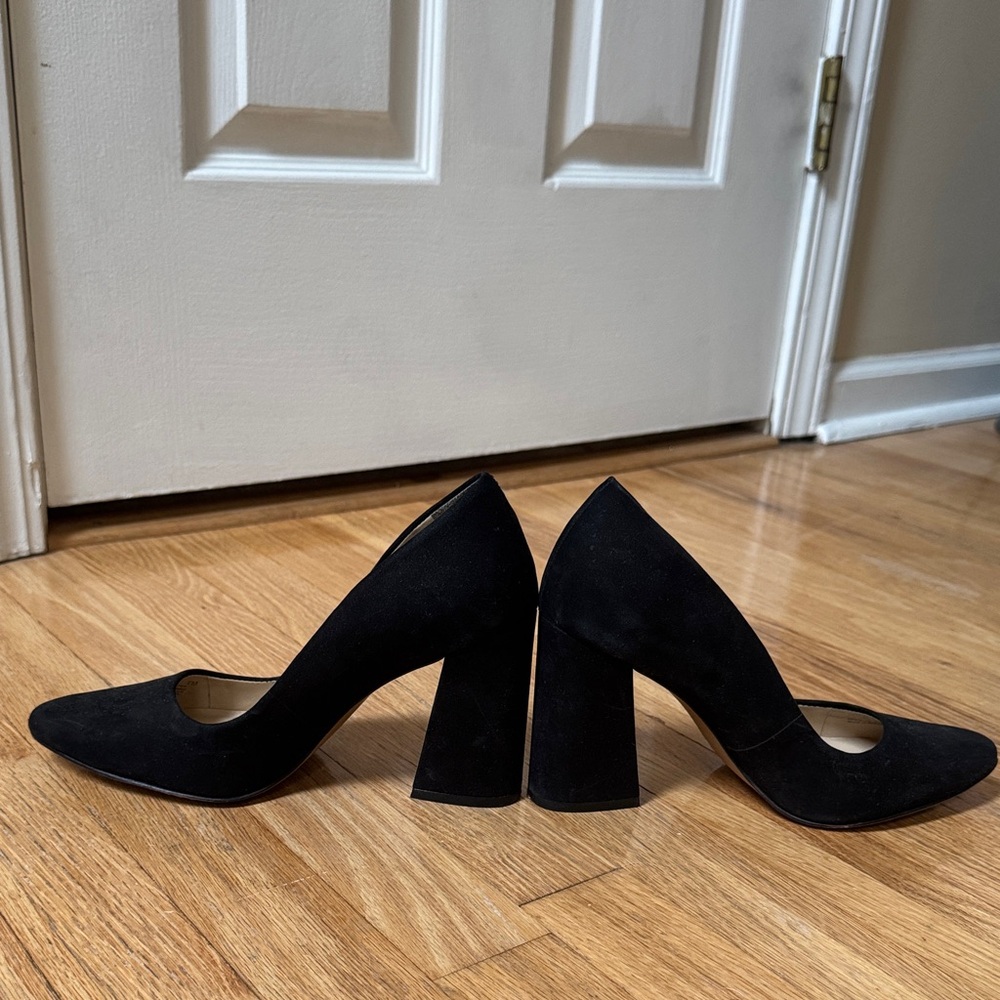 Vince Camuto Elegant Black Block Heels